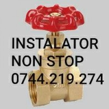 Instalator, interventii NON STOP